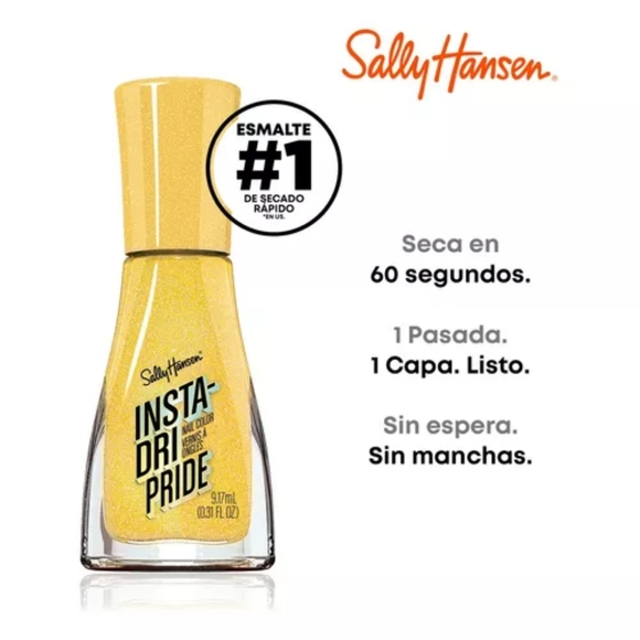 NWT SALLY HANSEN INSTA-DRI PRIDE N°749 SUNSHINE SHIMMERS! - Picture 11 of 16